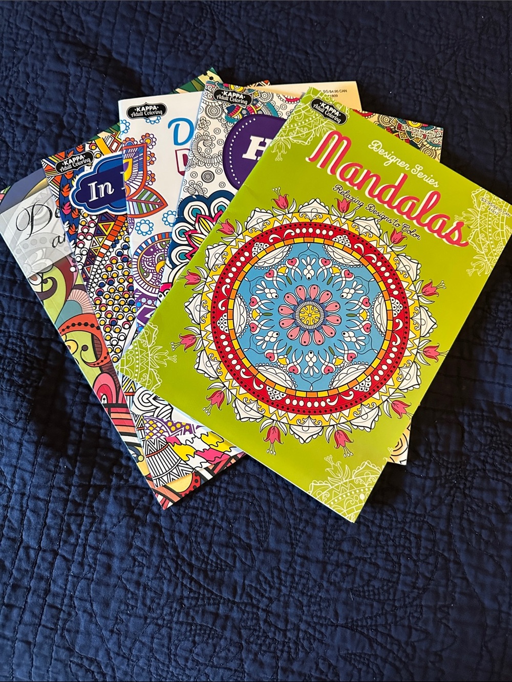 Designs Coloring Books Set